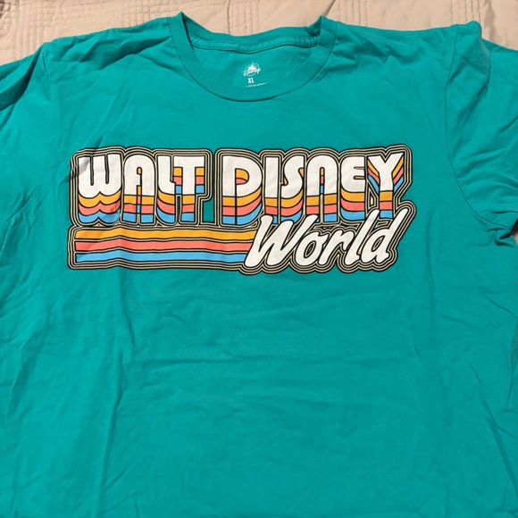 Disney Teal Graphic Tee - Picture 1 of 3